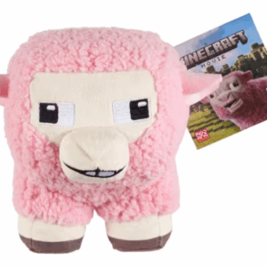 Mattel Minecraft Movie - Plüss Figura - Pink Sheep (20cm)