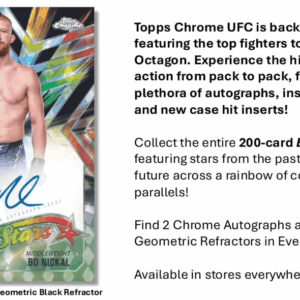 Topps Chrome - 2025 - UFC - Breakers Delight Box